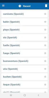 Concise Oxford Spanish Dict. screenshot 7