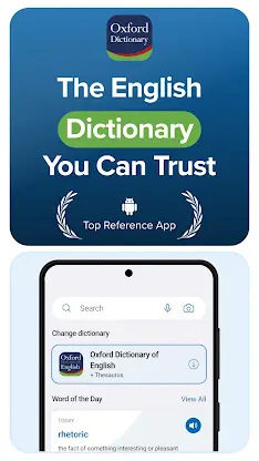 Oxford Dictionary & Thesaurus screenshot 1