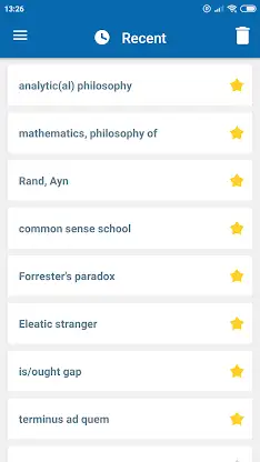 Oxford Philosophy Dictionary screenshot 6