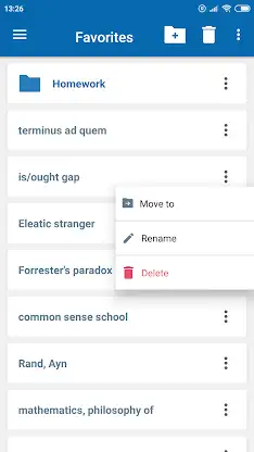 Oxford Philosophy Dictionary screenshot 7
