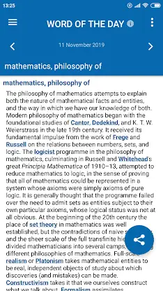 Oxford Philosophy Dictionary screenshot 4