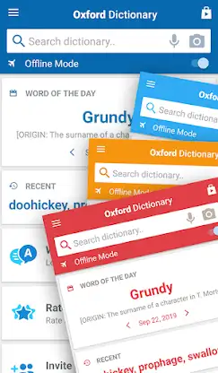 Oxford Shorter English Dict. screenshot 3