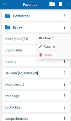 Oxford Shorter English Dict. screenshot 6