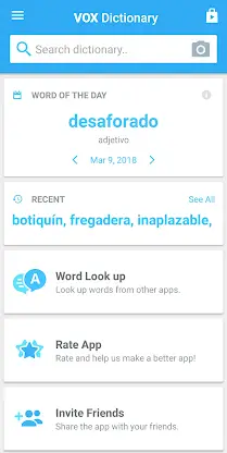 Spanish Language Dictionary screenshot 6