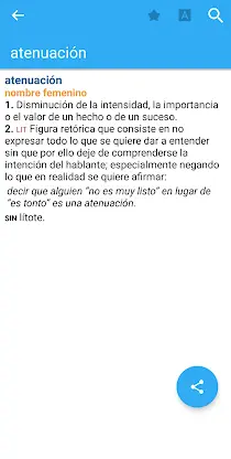 Spanish Dictionary & Thesaurus screenshot 1