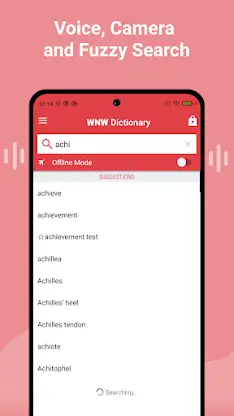 Webster's College Dictionary screenshot 2