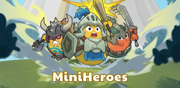 MiniHeroes : War of Potatoes — Android game banner