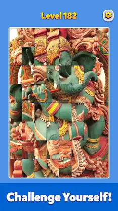 Jigsolitaire Jigsort Puzzle screenshot 4