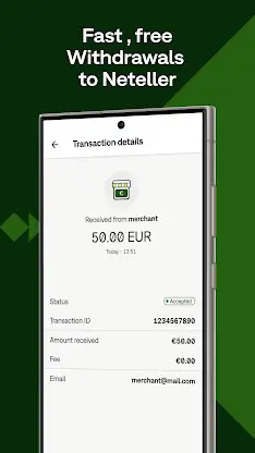 Neteller – Fast Payments screenshot 2