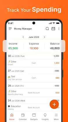 Money Tracker - Budget Planner screenshot 1