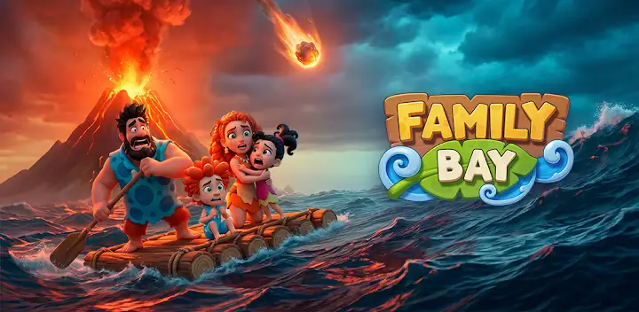 Family Bay: Merge & Farm — Android game banner