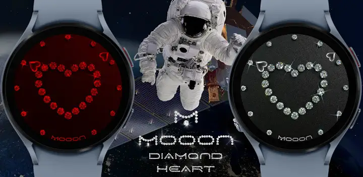 Diamond Heart by Mooon — Android app banner