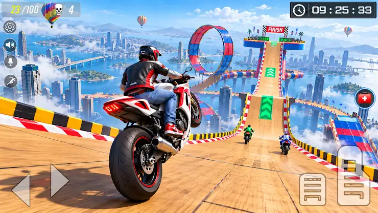 Moto Wheelie Stunt Bike Rider screenshot 4