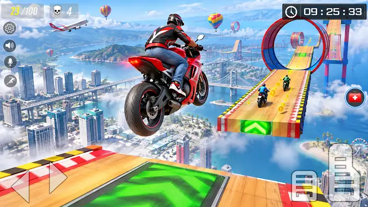Moto Wheelie Stunt Bike Rider screenshot 5