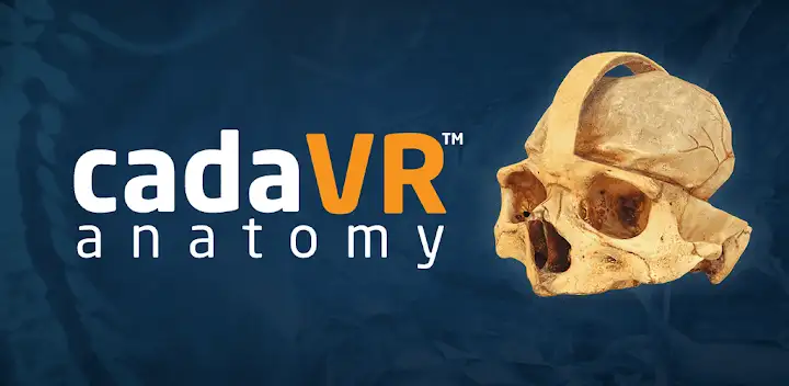 cadaVR anatomy — Android app banner