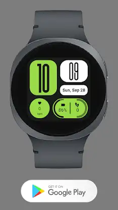 Minimal Time WF5 Watch face screenshot 5