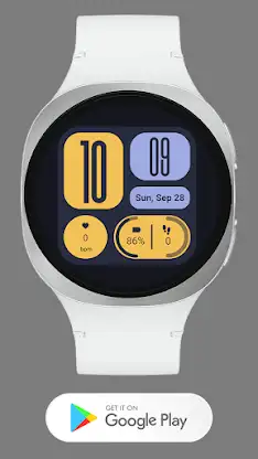Minimal Time WF5 Watch face screenshot 3