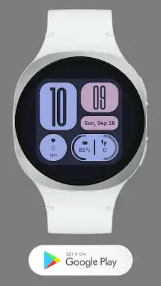 Minimal Time WF5 Watch face screenshot 2