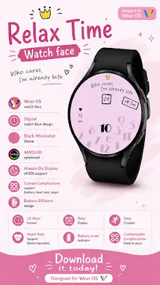 Relax Time Watch face screenshot 4