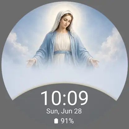 Sacred Catholic Watch Face screenshot 2