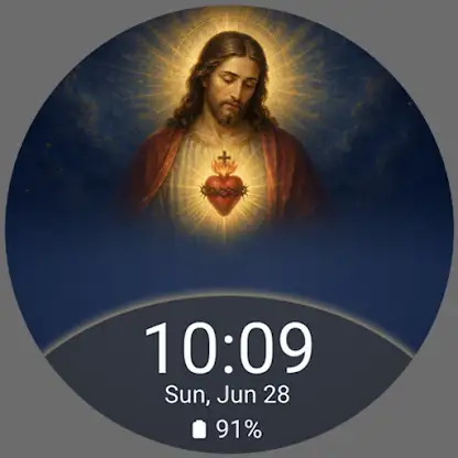 Sacred Catholic Watch Face screenshot 4