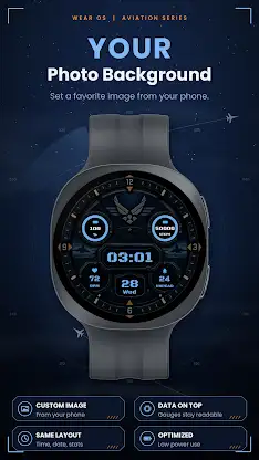 Tactical Air Force Watch face screenshot 6