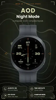 Tactical Military Watch face screenshot 4