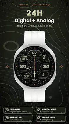 Tactical Military Watch face screenshot 9