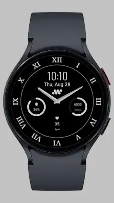 Digital Classic Watch face screenshot 8