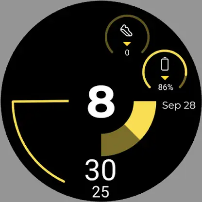 Minimal Watch face screenshot 2