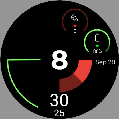 Minimal Watch face screenshot 5