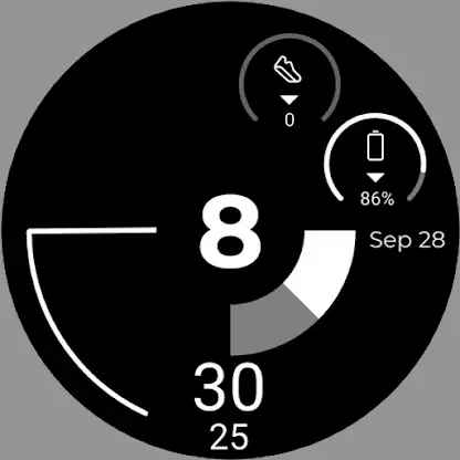 Minimal Watch face screenshot 4