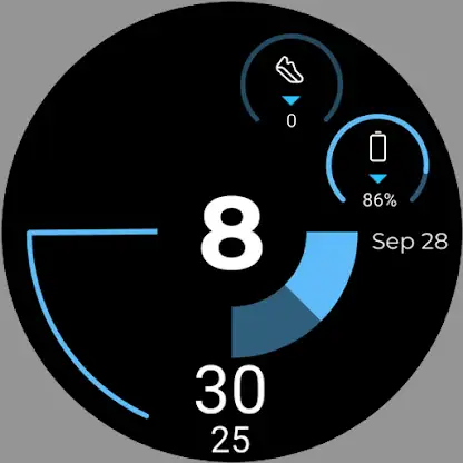 Minimal Watch face screenshot 6