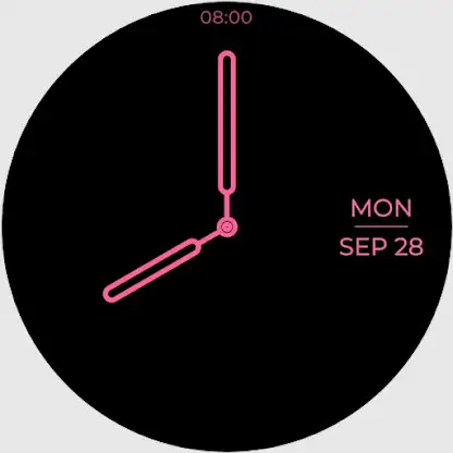 Minimal Watch Face screenshot 6