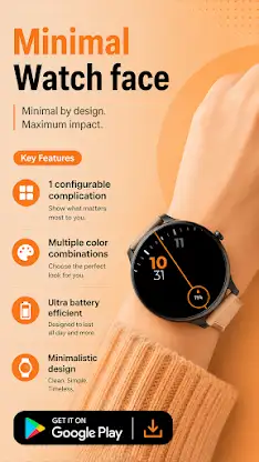 Minimal Watch face screenshot 4