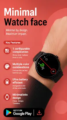 Minimal Watch face screenshot 5