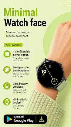 Minimal Watch face screenshot 2