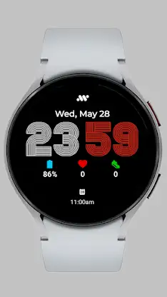 Simple Time Watch Face screenshot 3