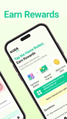 KUDA Drop: Home Button Rewards screenshot 2