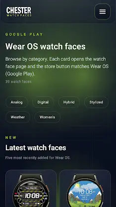 Chester watch faces screenshot 1