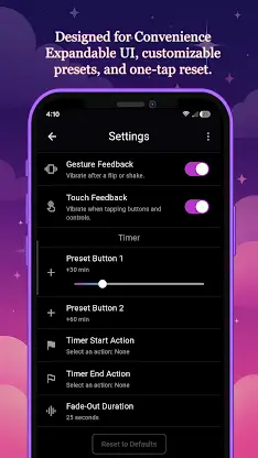 Sleep Timer: DozeFlip screenshot 7