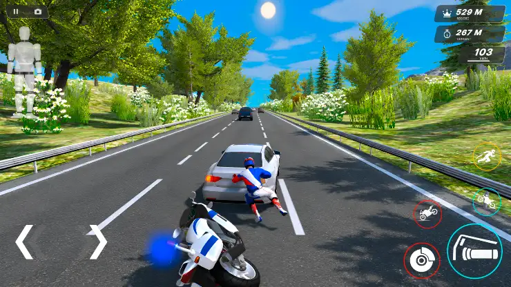 Moto Crash: Motorcycle Racing screenshot 3