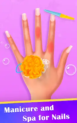 Nail Salon Makeover Girl Games screenshot 4