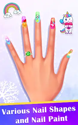 Nail Salon Makeover Girl Games screenshot 2