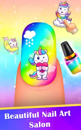 Nail Salon Makeover Girl Games screenshot 1
