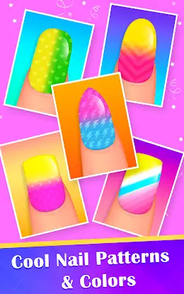 Nail Salon Makeover Girl Games screenshot 5