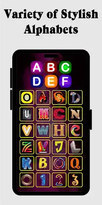 Letter Name DP Maker - DP Art screenshot 4