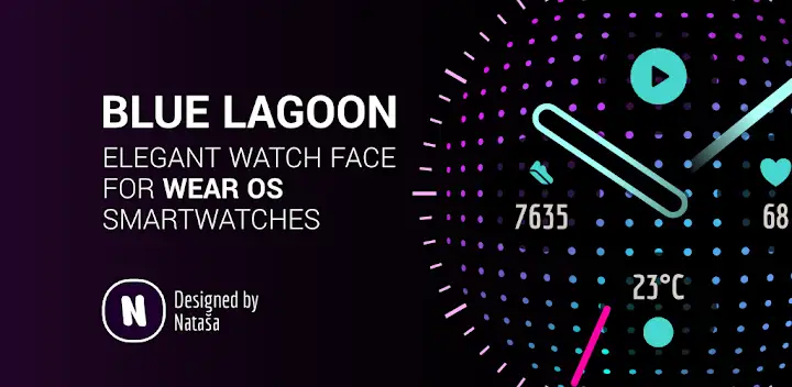 Blue Lagoon: Watch Face — Android app banner