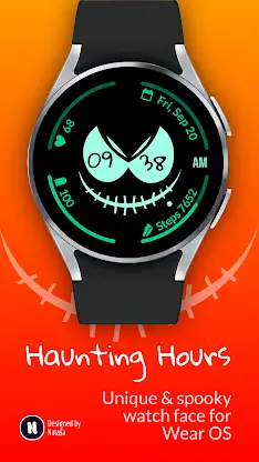 Haunting Hours: Watch Face screenshot 1