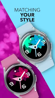 Midnight Flower: Watch Face screenshot 2
